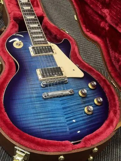 GIBSON LP CLASSIC PLUS AAA -BLUEBERRY BURST