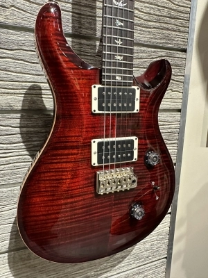 PRS CU24 FIRE RED BURST W/CASE 2