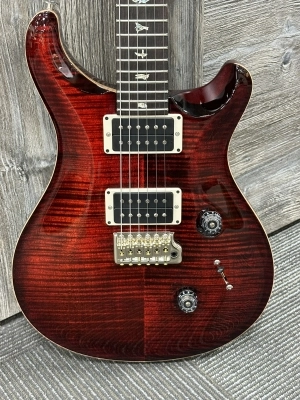 PRS CU24 FIRE RED BURST W/CASE 6