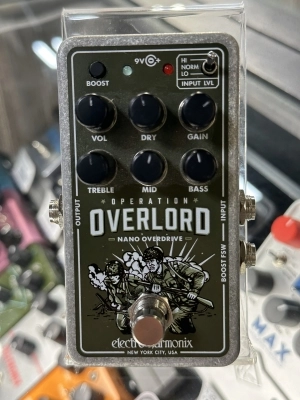 EHX NANO OPERATION OVERLORD OVERDRIVE