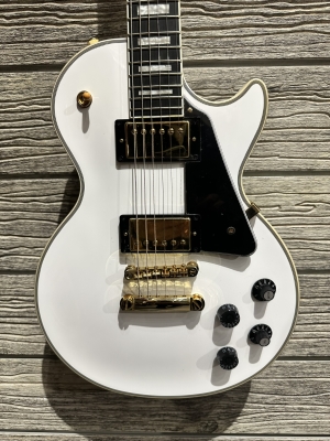 EPIPHONE LP CUSTOM ALPINE WHITE