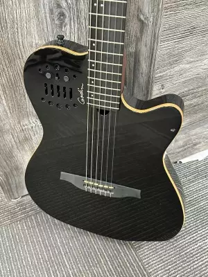 GODIN ACS SLIM CEDAR BLACK PEARL W/GIGBAG