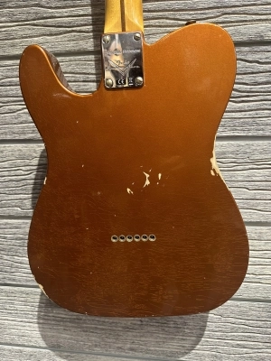 FENDER CUSTOM SHOP B3 LTD REV '50S TELE RELIC BURNT COPPER 2