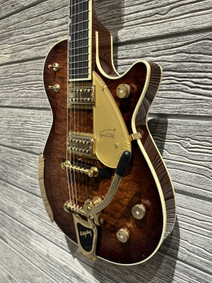 Store Special Product - Gretsch G6134TGQM-59 Limited Edition Quilt Classic Penguin with Bigsby