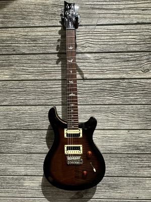 PRS SE CU24 BLACK/GOLD SUNBURST 2