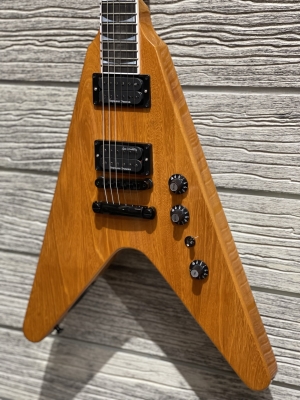 GIBSON DAVE MUSTAINE FLYING V EXP-NATURAL 3