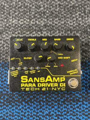 Tech 21 SansAmp Bass Driver DI Version 2 | Long & McQuade Tech 21 SansAmp Bass Driver DI Version 2 | Long & McQuade