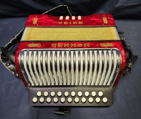 Hohner Erica Diatonic Accordion with Case