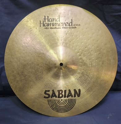 パーカッション・打楽器 SABIAN WILD900 Medium Crash 18\" パーカッション・打楽器 SABIAN WILD900 Medium Crash 18