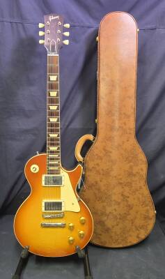 Store Special Product - Gibson Custom Shop - 1958 Les Paul Standard Reissue VOS - Washed Cherry