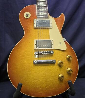 Store Special Product - Gibson Custom Shop - 1958 Les Paul Standard Reissue VOS - Washed Cherry