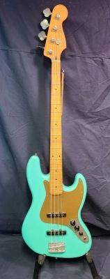 Squier 40th Anniversary Jazz Bass Vintage Edition - Satin Seafoam Green