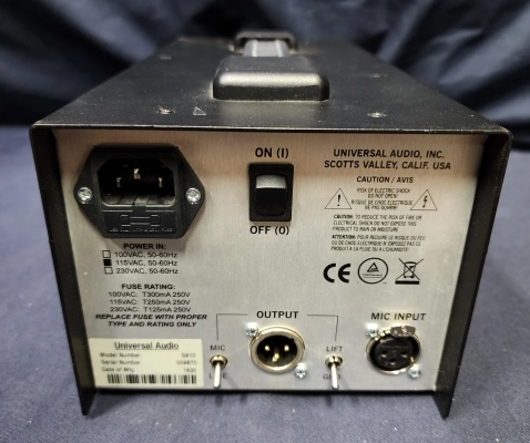 Universal Audio - SOLO 610 Mic Preamp 2