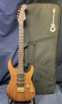 Charvel MJ DK24 HSH - Natural Mahogany