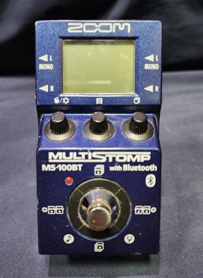 Zoom Multi-Stomp Guitar FX Pedal w/Bluetooth