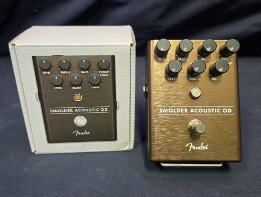 Fender Smolder Acoustic OD ギターエフェクター Fender Smolder Acoustic Overdrive コンパクトエフェクター