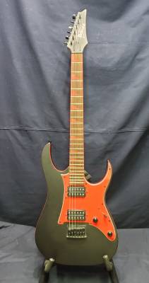 Ibanez Gio RG - Flat Black with Red Pickguard