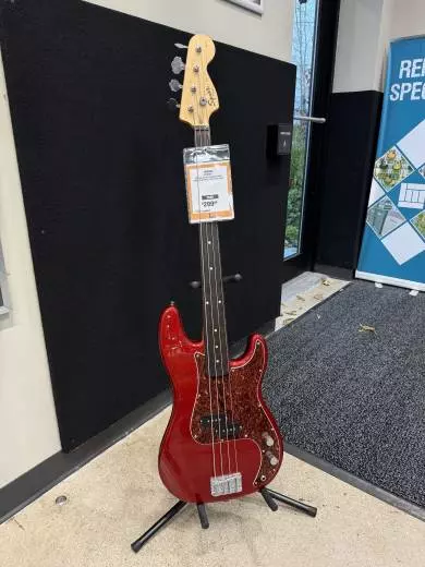 Custom Squier Fretless P bass 2