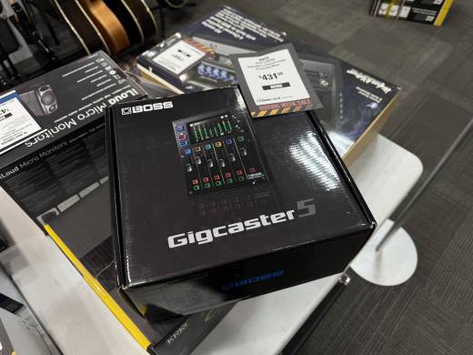 BOSS Gigcaster 5-Channel Audio Streaming Mixer
