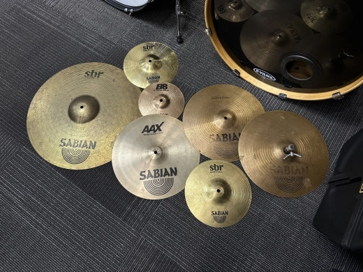 PEARL VISION 6PC W/ CYMBALS AND HARDWARE 2