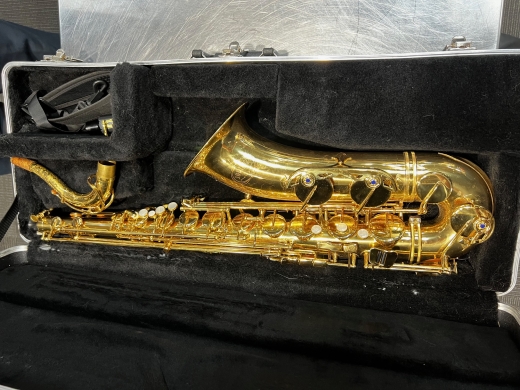 JUPITER DELUXE TENOR SAX, GOLD LAC. HIGH F#