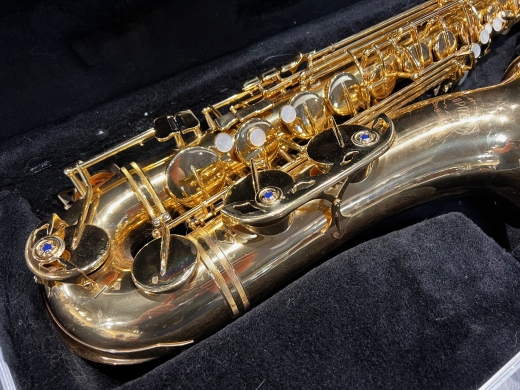 JUPITER DELUXE TENOR SAX, GOLD LAC. HIGH F# 4