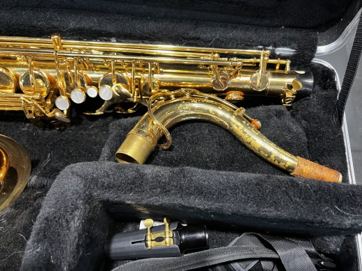 JUPITER DELUXE TENOR SAX, GOLD LAC. HIGH F# 3