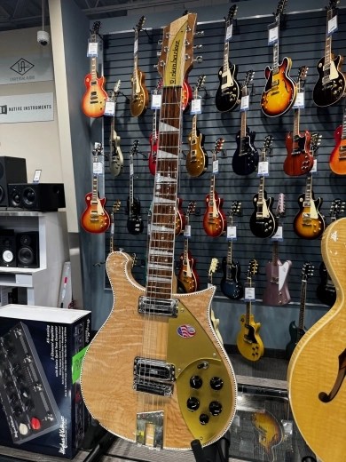 RICKENBACKER 660 6 STRING MAPLE GLO