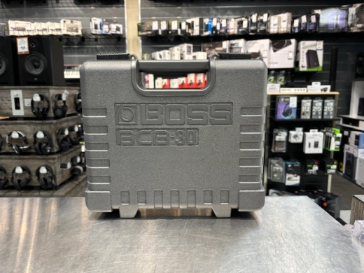 BOSS - BCB-30 - 3 PEDAL CARRY CASE W/CABLES-NO ADAPTOR