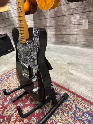Fender Brad Paisley Esquire MN Black Sparkle 4