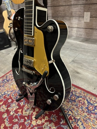 Gretsch Guitars G6120T B.SETZER NASHVILLE BLK W/CS 4