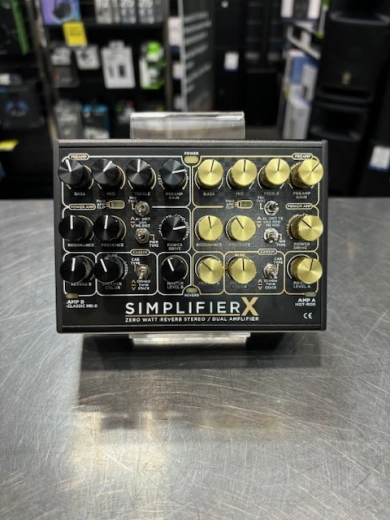 DSM Humboldt Electronics Simplifier X Zero Watt Reverb Stereo/Dual Amplifier Pedal 2