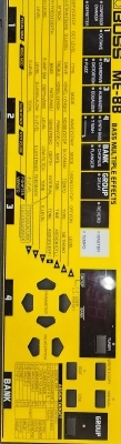 ME-8B BOSS BASS GUITAR MULTI-EFFECT 2