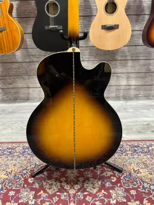 Epiphone J200EC Studio Lefty Vintage Sunburst 7