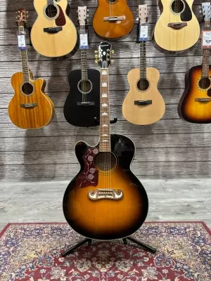 Epiphone J200EC Studio Lefty Vintage Sunburst