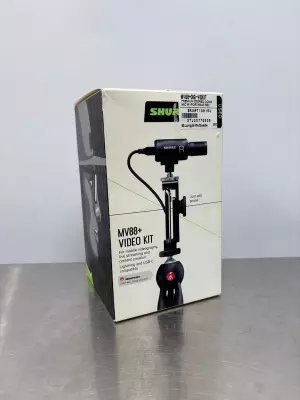 Shure MV88+ Premium Stereo Condenser Mic w/ Portable Recording Kit