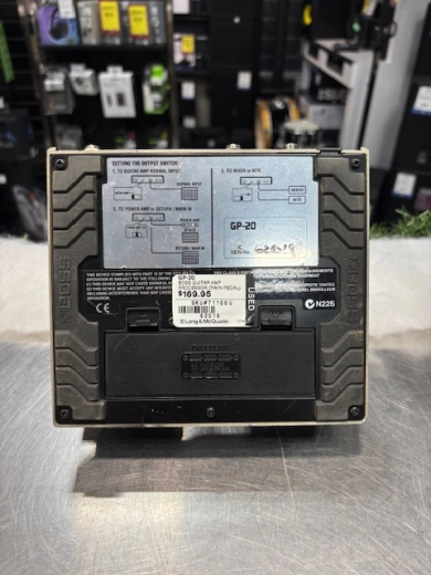 Boss GP-20 Guitar Amp Processor (Twin Pedal) 6