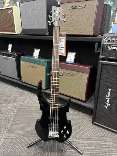 WARWICK RB VAMPYRE 5 ACTIVE 5 BLK HI POLISH