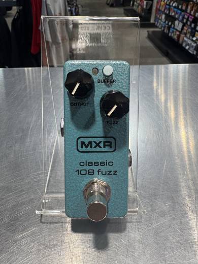 MXR M296 Classic 108 Fuzz Mini Guitar Effects Pedal | Long & McQuade