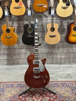 Gretsch Guitars G5220 Electromatic Jet BT Single-Cut with V-Stoptail, Laurel Fingerboard - Firestick Red