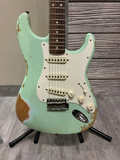 Fender FCS 1959 Heavy Relic Faded/Aged Surf Green 2