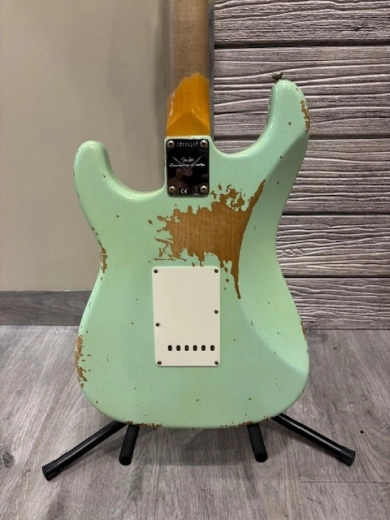 Fender FCS 1959 Heavy Relic Faded/Aged Surf Green 7