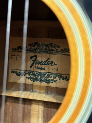 1980 Fender F-03 Acoustic Korea 2