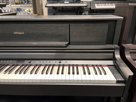 Roland LX705 Digital Piano w/Stand & Bench - Charcoal Black 3