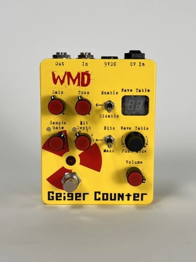 WMD Geiger Counter Digital Destruction Guitar Pedal
