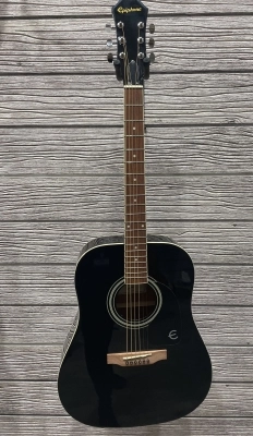 Epiphone DR100 Acoustic Songmaker Ebony 2