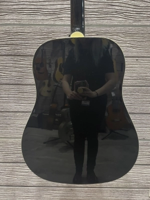 Epiphone DR100 Acoustic Songmaker Ebony 5