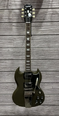 Epiphone '61 SG STD Maestro - Olive Drab 2