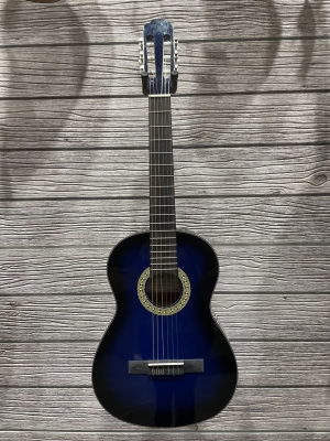 Denver Classical Guitar - 3/4 Size - Blue 2