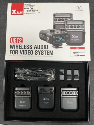 Xvive Audio 2 Person Complete Wireless Audio for Video System